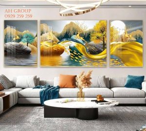 tranh kính 3d, tranh gạch 3d